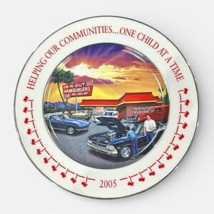 In N Out Commemorative Decorative Plate